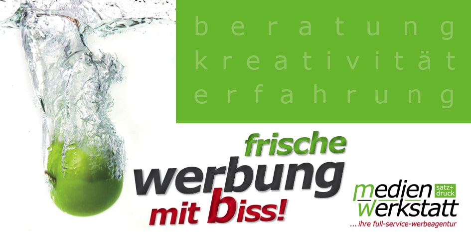 mw medienwerkstatt - frische werbung mit biss